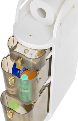 Шкаф-органайзер для ванной Saniteco TPP1001-3H