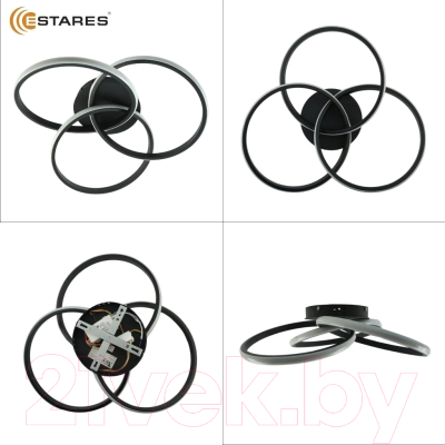 Люстра Estares Evita 80W 3R-APP-510X130-BLACK/WHITE-220-IP20