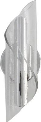 Бра Estares Lumiera 10W I-ON/OFF-215x90x80-CHROME/CLEAR-220-IP20 - фото