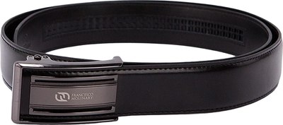 Ремень мужской Francesco Molinary 939-MTS14101-S-BLK - фото