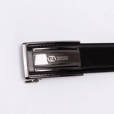 Ремень мужской Francesco Molinary 939-MTS14101-S-BLK
