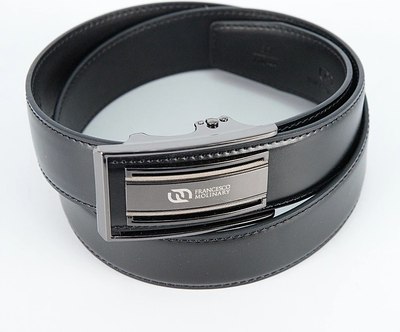 Ремень мужской Francesco Molinary 939-MTS14101-S-BLK