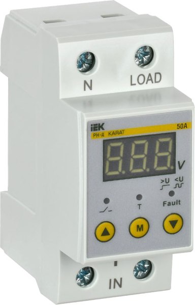 Реле напряжения IEK IVR21-1-50 - фото