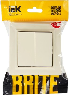 Выключатель IEK Brite BR-V20-0-10-K10-F