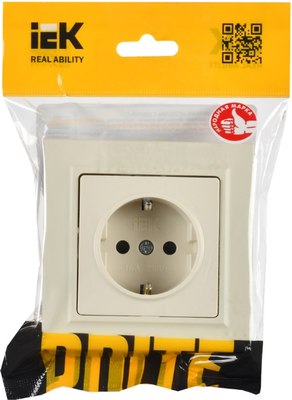 Розетка IEK Brite BR-R14-16-K10-F