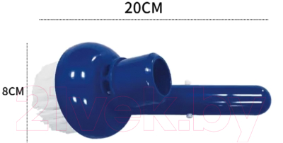 Щетка для бассейна Dr.Electro B09 круглая, угловая