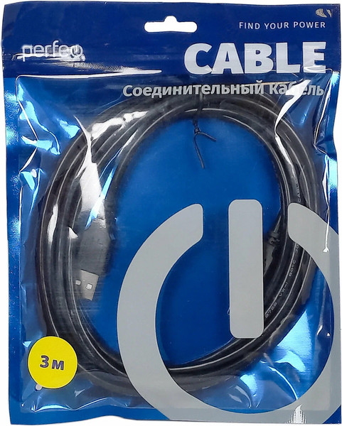 Кабель Perfeo USB2.0 A В / U4103
