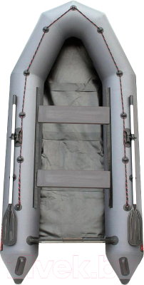 Надувная лодка Leader Boats Тайга-320-М / 3212021 (серый) - фото