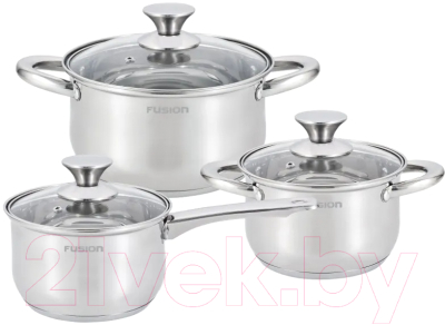 Набор кастрюль FUSION Electronics KWK32233 - фото