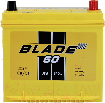 Автомобильный аккумулятор BLADE Asia JR 540A / 55D23R - фото