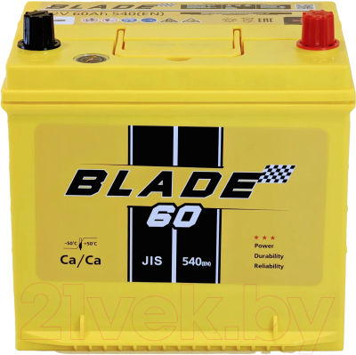 Автомобильный аккумулятор BLADE Asia JR 540A / 55D23R