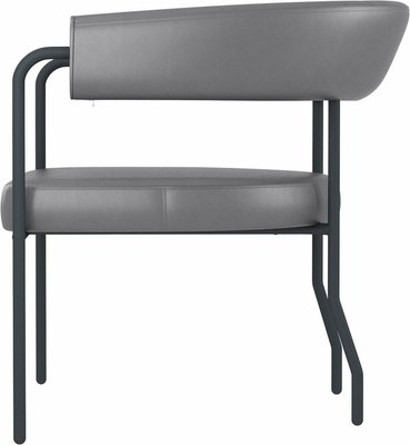 Кресло мягкое Sheffilton SHT-AMS120 (серый/антрацит)