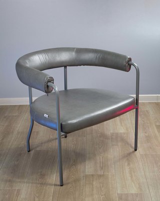 Кресло мягкое Sheffilton SHT-AMS120 (серый/антрацит)