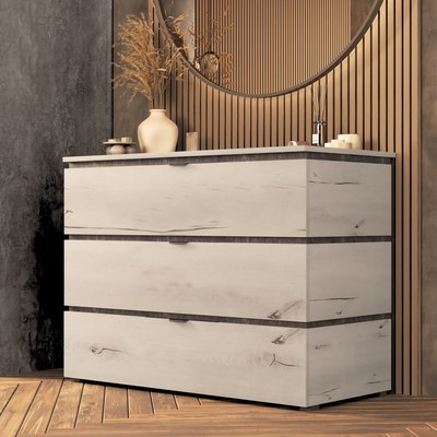 Комод Мебель-КМК 3Я Ривьера КМК 0970.17