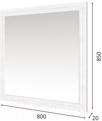 Зеркало Мебель-КМК Харди 0965.33