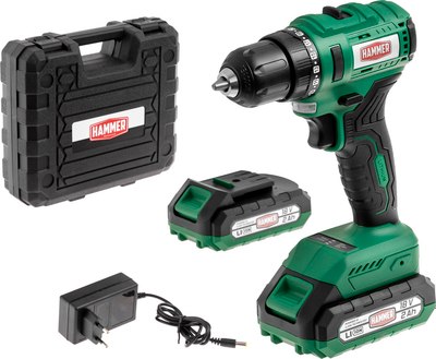 Аккумуляторная дрель-шуруповерт Hammer ACD18BLC - фото