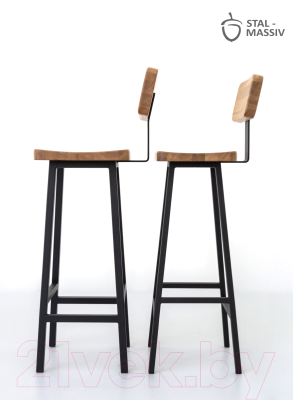 Стул барный Stal-Massiv HALLS-MS78