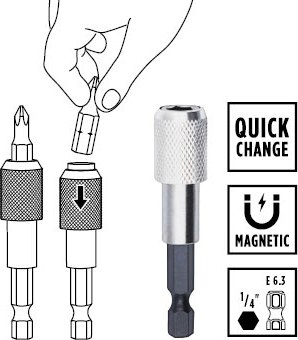 Набор головок, бит Einhell 49109022