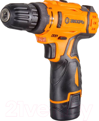 Аккумуляторная дрель-шуруповерт Вихрь ДА-К12/2А (900/72/14/59) - фото