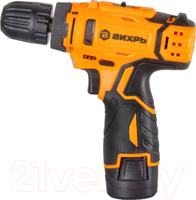 Аккумуляторная дрель-шуруповерт Вихрь ДА-К12/2А (900/72/14/59)