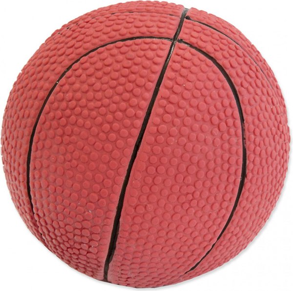 Игрушка для собак Dog Fantasy Баскетбольный мяч со звуком / 454-31732 - фото