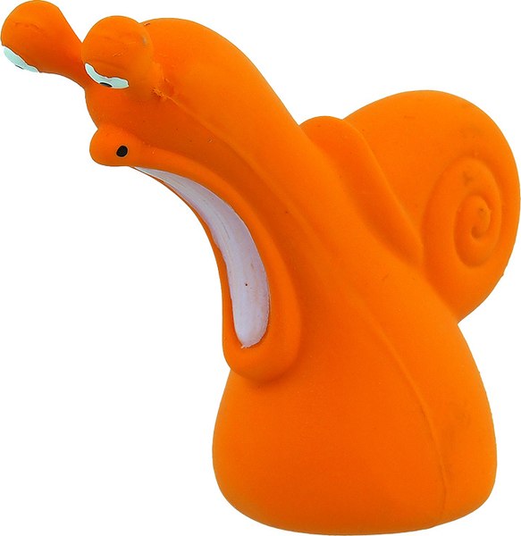 Игрушка для собак Dog Fantasy Улитка со звуком / 454-31784 - фото