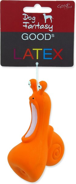 Игрушка для собак Dog Fantasy Улитка со звуком / 454-31784