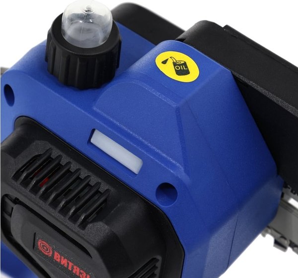 Пила цепная аккумуляторная ВИТЯЗЬ ПЦ-А-220-6 / 18032002-2 (с 2-мя АКБ и ЗУ)