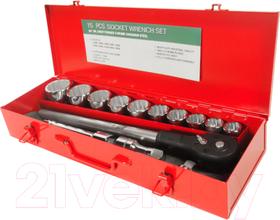 Набор головок слесарных JTC JTC-T615M  - фото