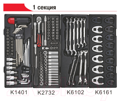 Тележка инструментальная JTC JTC-3931+5639+578 