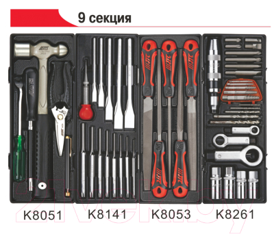 Тележка инструментальная JTC JTC-3931+5639+578 