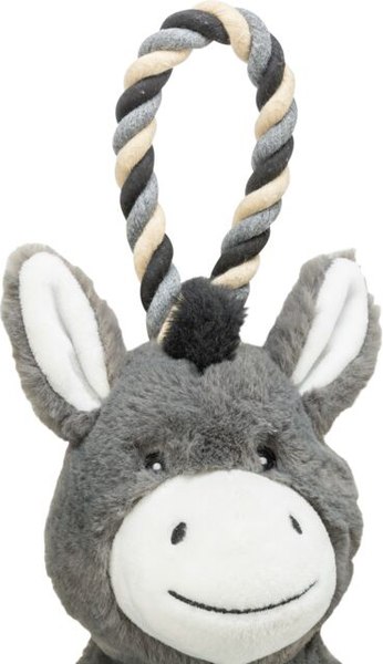 Игрушка для собак Trixie Ослик на веревке / 36099