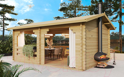 Беседка ДомБелКом Б-2 3.5x5.6