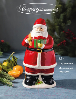 Емкость для хранения Certified Счастливое Рождество Санта / CER36927