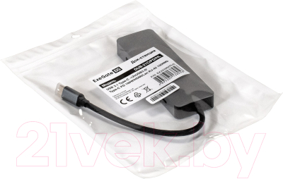 Док-станция для ноутбука ExeGate DUB-21C/PD/HL / EX293982RUS