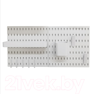 Стенка-органайзер Swed house с перфорированной доской 64.02.5692 - фото