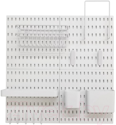 Стенка-органайзер Swed house с перфорированной доской 64.02.7140 - фото