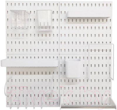 Стенка-органайзер Swed house с перфорированной доской 64.02.3833 - фото