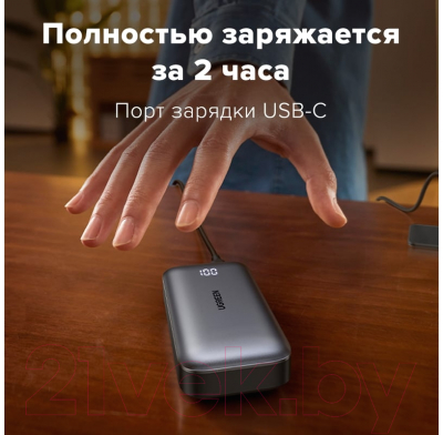 Портативное зарядное устройство Ugreen PB502 10000mAh / 25185