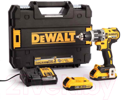 Профессиональная дрель-шуруповерт DeWalt DCD796D2