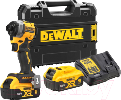 Профессиональный шуруповерт DeWalt DCF850P2T+DWST1-70703 - фото