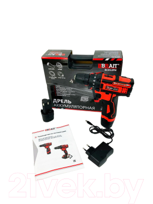 Аккумуляторная дрель-шуруповерт Brait BCD12PN
