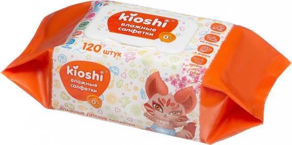 Влажные салфетки детские KIOSHI KS422