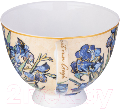 Чашка с блюдцем Lefard Ирисы / 104-1012