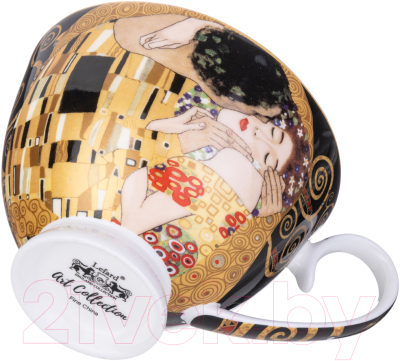 Чашка с блюдцем Lefard Поцелуй / 104-1013