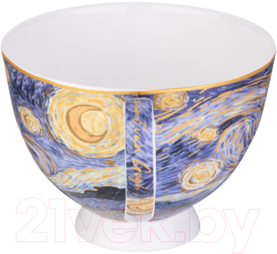 Чашка с блюдцем Lefard Звездная ночь / 104-1011