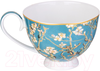 Чашка с блюдцем Lefard Цветущий миндаль / 104-1010