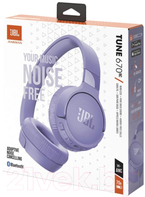 Беспроводные наушники JBL Tune 670NC / T670NCPUR
