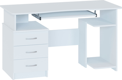 Компьютерный стол Сокол-Мебель КСТ-08.1 (белый) - фото