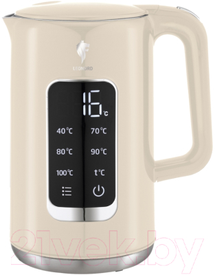 Электрочайник Leonord LE-1533 / 107826 (бежевый) - фото